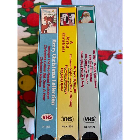3VHS videotape gift set Holiday cartoon Classics - Picture 2 of 6